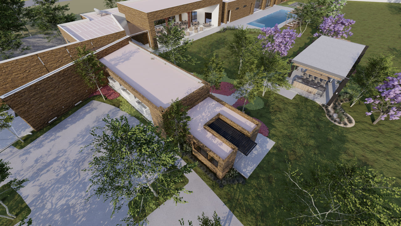 Vista aerea amenidades grand natura